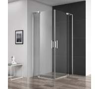 Душевой уголок Cezares Slider 700-800x1000-1100x1950 SLIDER-AH-2-70/80-100/110-C-Cr профиль хром, стекло прозрачное